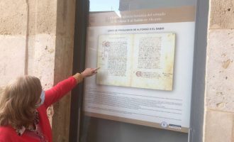 L'Arxiu Municipal d'Alacant mostra en els seus finestrals la petjada d'Alfons X