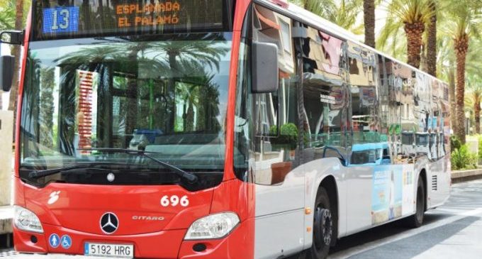 Alacant estrenarà tres noves línies d'autobús l'1 de febrer