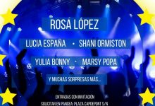 Rosa López actuarà el 9 de maig en el Teatre Municipal de Torrevella