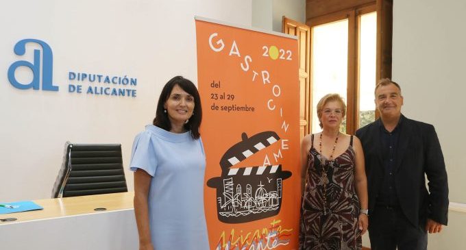 La Diputación acoge la presentación del último Premio Gastro Cinema, otorgado a la chef Maria Carmen Vélez