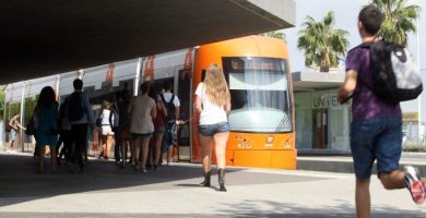 El TRAM d'Alacant serà gratuït per als menors de 30 anys fins a gener de 2023