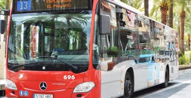 Alacant oferirà bus gratuït per a joves a partir de l'1 d'agost i fins a final d'any