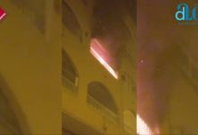 Desalojan a 15 personas de un edificio de Torrevieja por un incendio en una de las viviendas