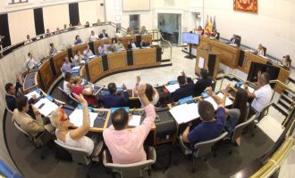 El ple de la Diputació d'Alacant aprova l'organització de la institució provincial per a la nova legislatura
