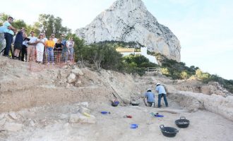 El MARQ concluye la Campaña de Excavaciones en la Pobla d’Ifac con la extracción de toda la arcada de piedra de la Puerta del Oeste
