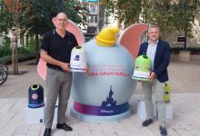 Ecovidrio i l'Ajuntament d'Alacant llancen una campanya de reciclatge amb quatre iglús de Disney dirigida a famílies amb xiquets