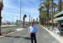 El frente litoral de Alicante adelanta su apertura al tráfico a este viernes tras las obras de remodelación