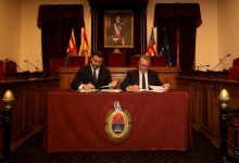 Toni Pérez y Pablo Ruz suscriben el protocolo de actuación para el futuro Palacio de Congresos de Elche
