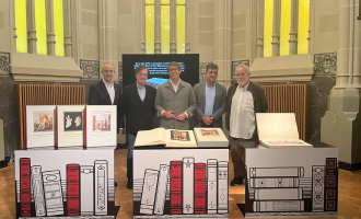 La Diputació rep la donació de dos exemplars històrics sobre Pompeia per a la Biblioteca del MARQ