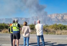 Estabilitzat l'incendi forestal entre Xàbia i Gata